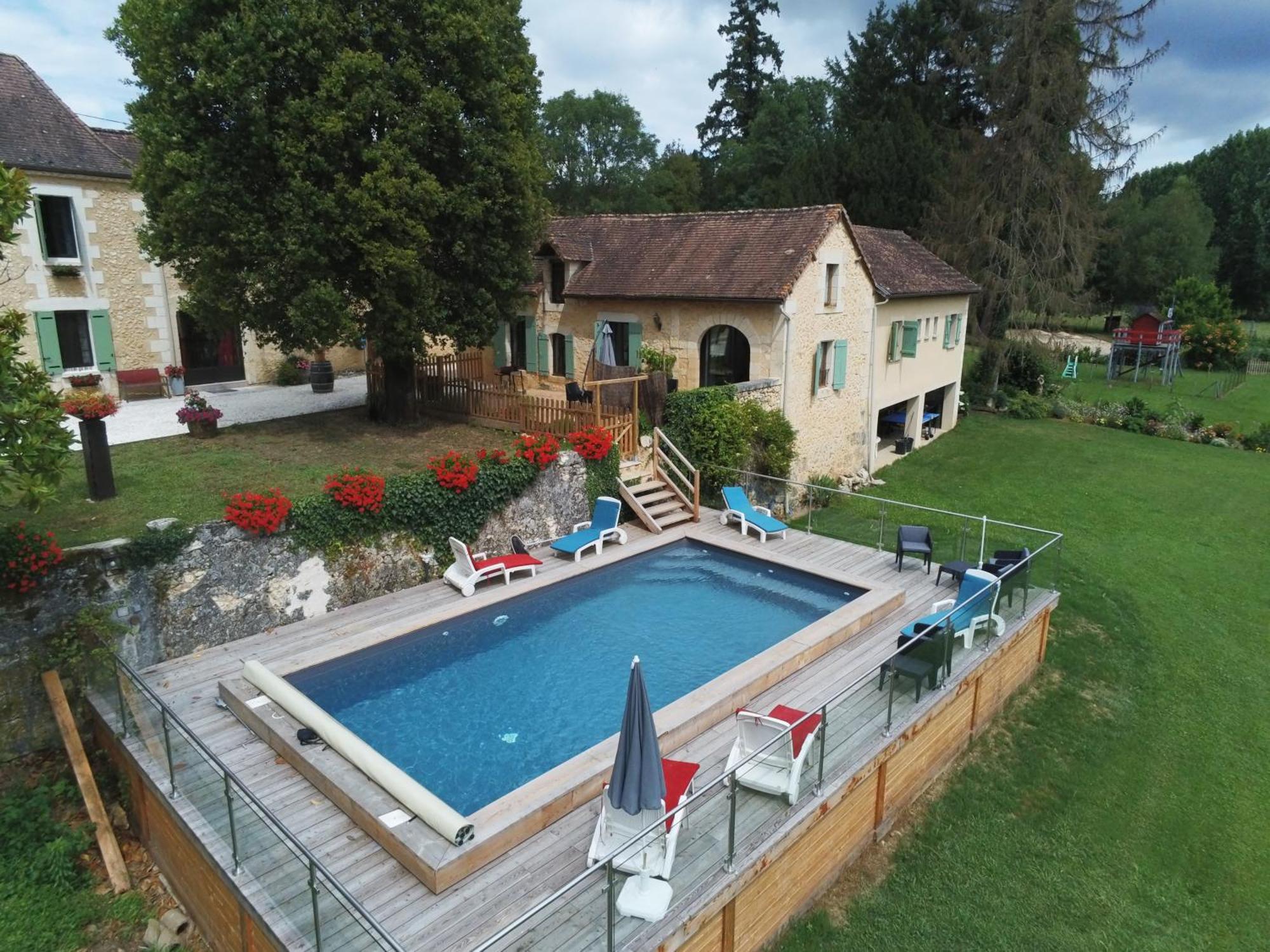 Chambres D'Hotes Du Lac Beausoleil Campsegret Exterior photo